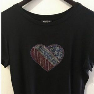 Bebe Heart T-shirt